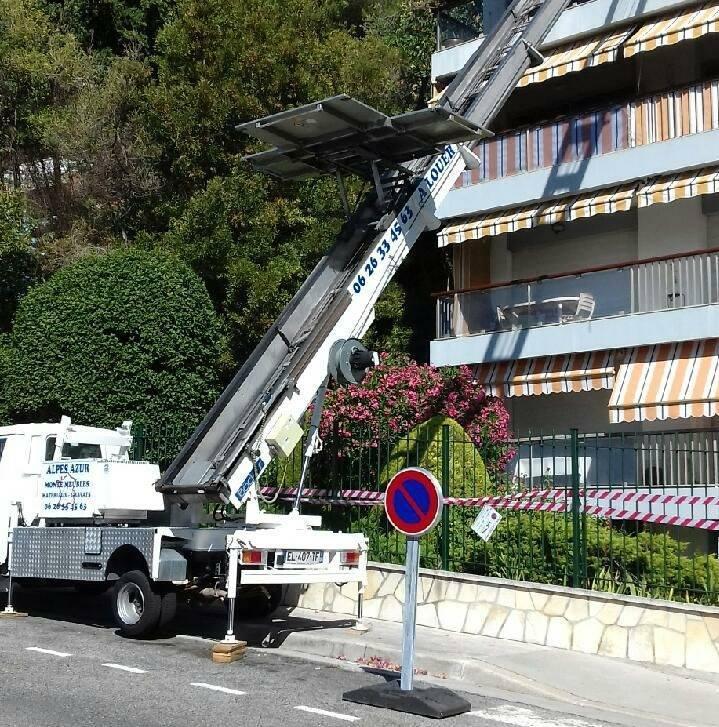 Location élévateur monte-meuble Nice